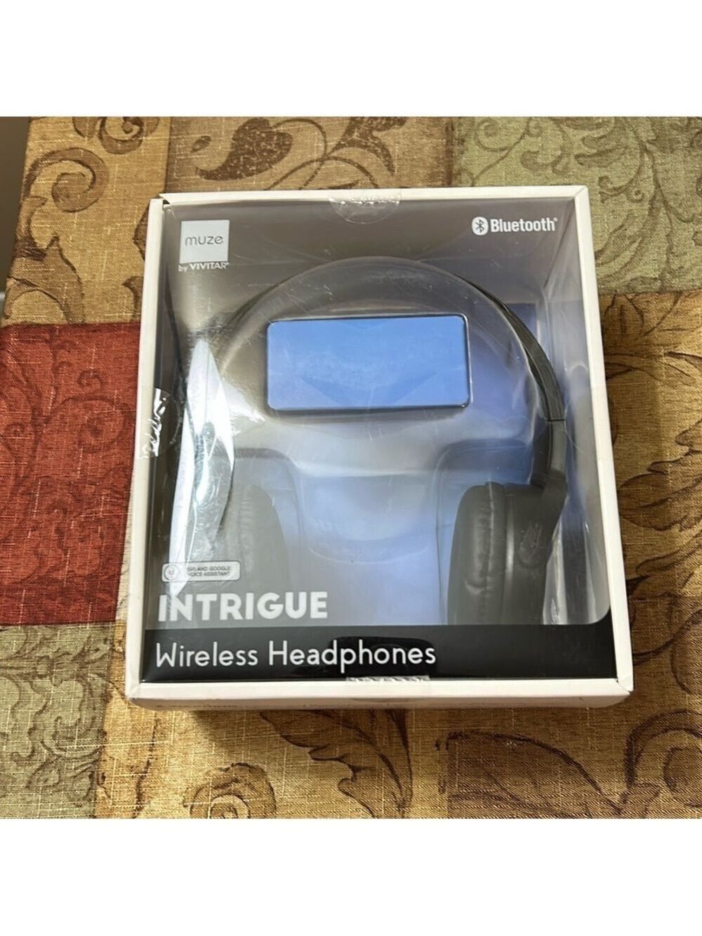 Muze by Vivitar Intrigue Wireless Headphones New in Box